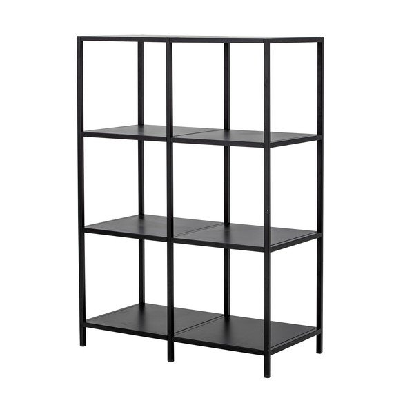Libreria in metallo nero 80x114 cm Valde - Bloomingville-image-2