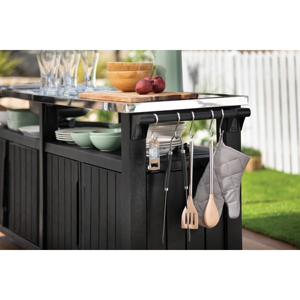 Cucina da giardino 237x52 cm Unity - Keter-image-3