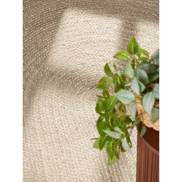Tappeto colore naturale chiaro in iuta reversibile/tessuto a mano 160x230 cm Braided – Hanse Home-image-2