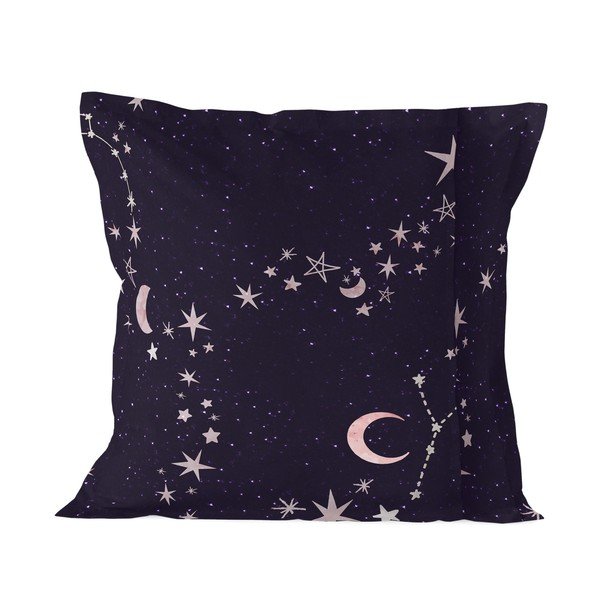 Federa decorativa in cotone, 60 x 60 cm Ultraviolet - Happy Friday Basic-image-2