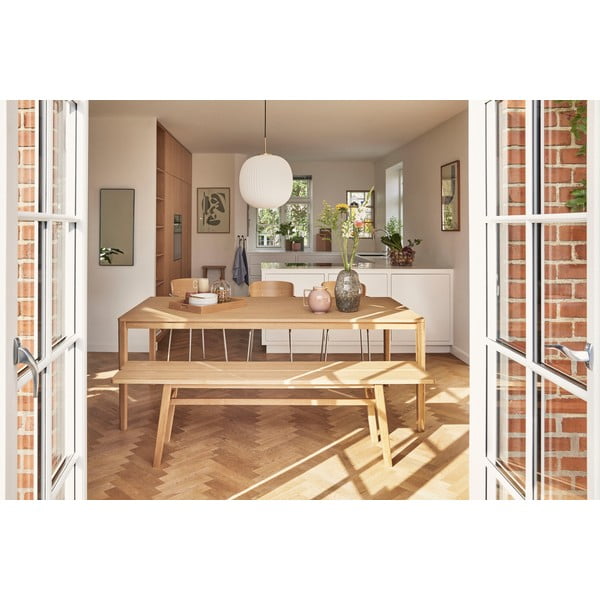 Panca marrone chiaro Ground - Hübsch-image-2