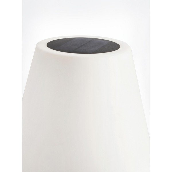 Lampada da terra LED bianca con telecomando/con altoparlante incluso (altezza totale 150 cm) Solar – Bizzotto-image-4