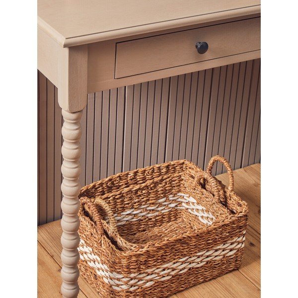 Scrivania in pino massiccio 48x107 cm Heritage – Premier Housewares-image-4