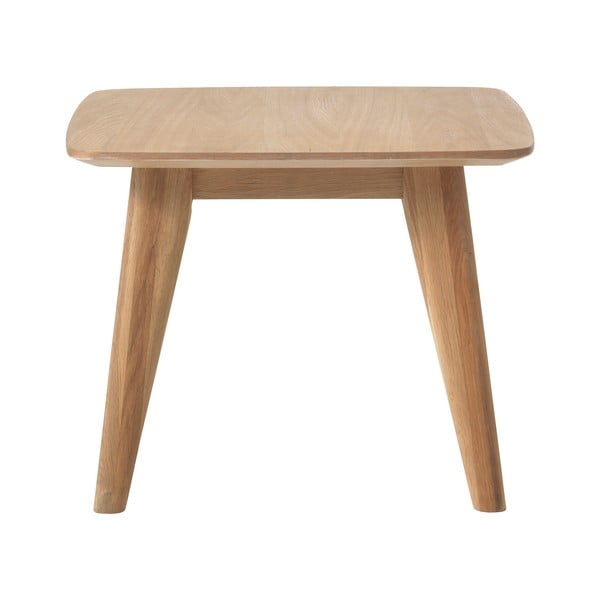Tavolino con gambe in rovere , 60 x 60 cm Rho - Unique Furniture