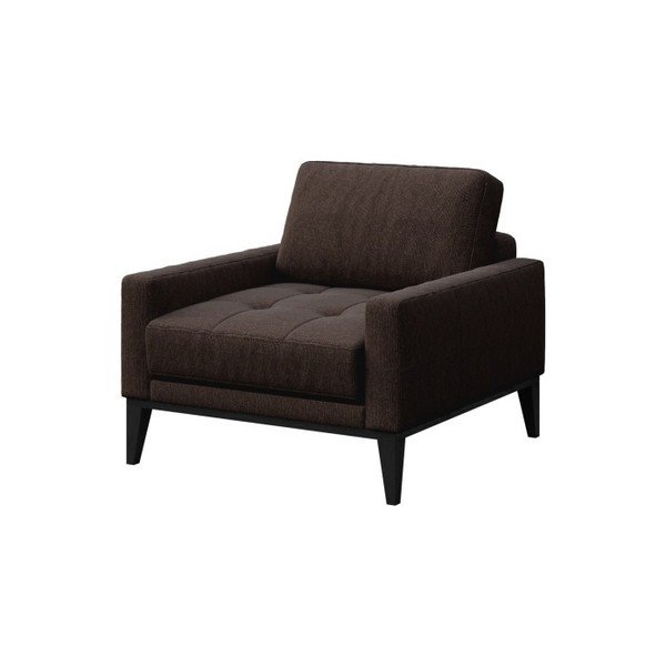 Hnědé křeslo MESONICA Musso Tufted-image-2