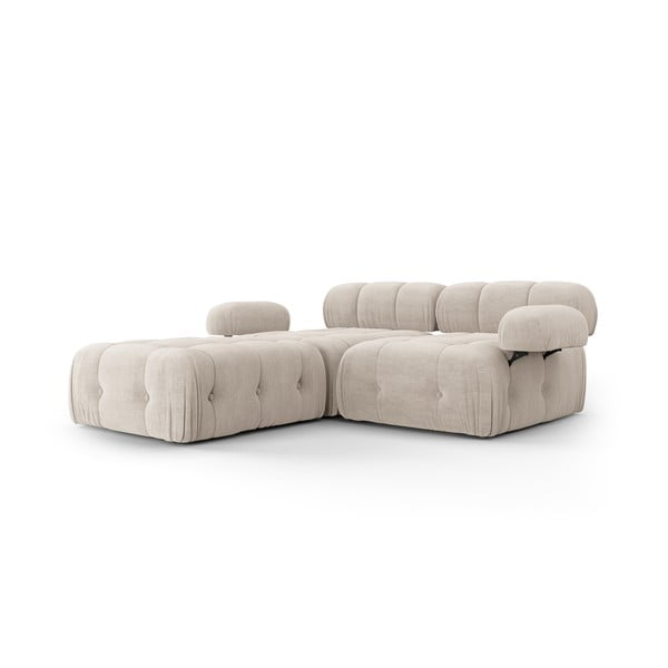 Divano angolare componibile beige Ferento – Cosmopolitan Design-image-1