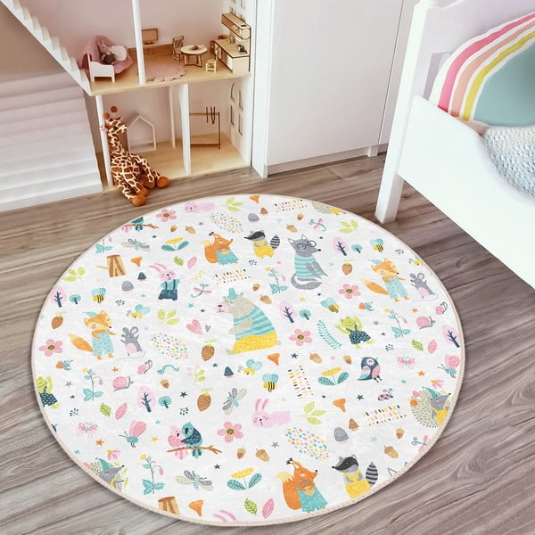 Tappeto per bambini ø 120 cm Comfort - Mila Home-image-1