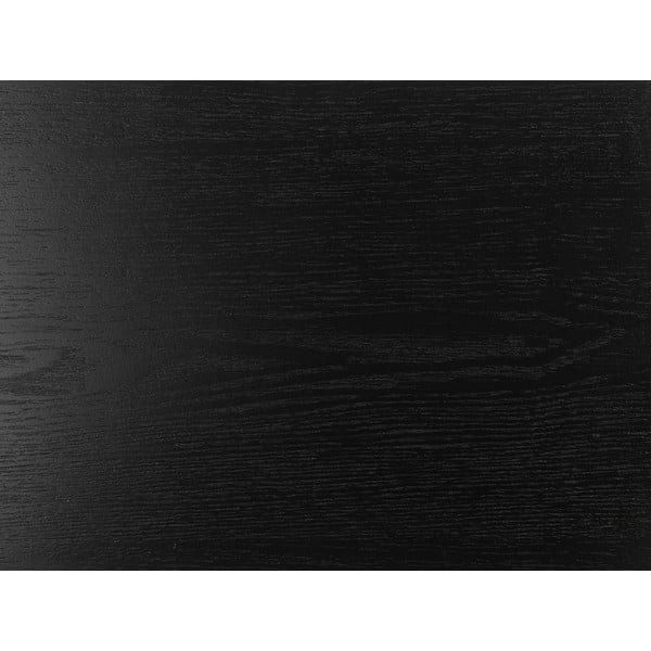 Tavolino da salotto nero con piano effetto frassino 80x80 cm Willford – Actona-image-4