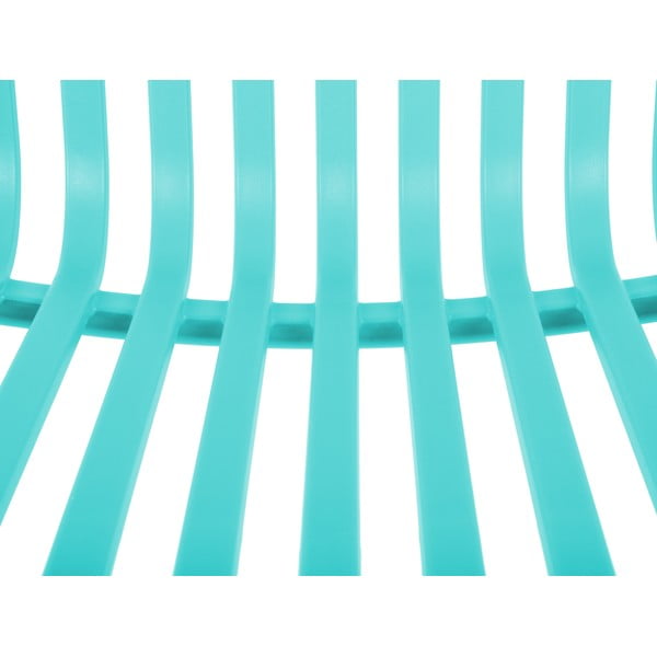 Sedia da pranzo turchese in plastica Glee – Leitmotiv-image-4