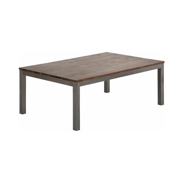 Tavolino in legno massiccio di acacia , 70 x 110 cm Congo - Støraa