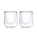 Set di bicchieri doppio strato 2 pz 80 ml Nero – Blomus
