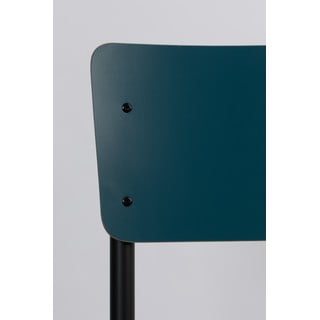 Set di 4 sedie da pranzo in colore petrolio Back to school - Zuiver