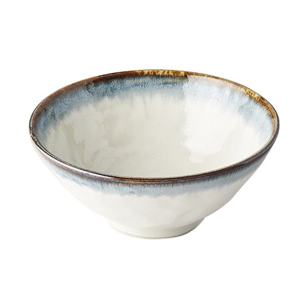 Ciotola per udon in ceramica bianca, ø 20 cm Aurora - MIJ