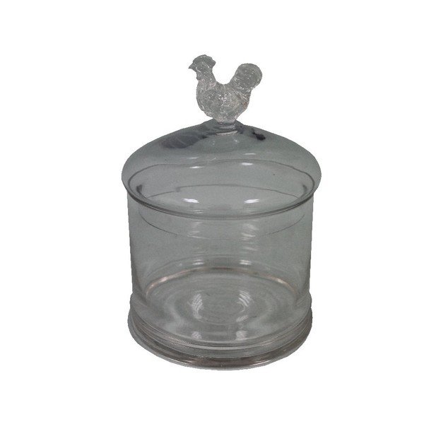 Vaso in vetro Poulle, ⌀ 14 cm - Antic Line