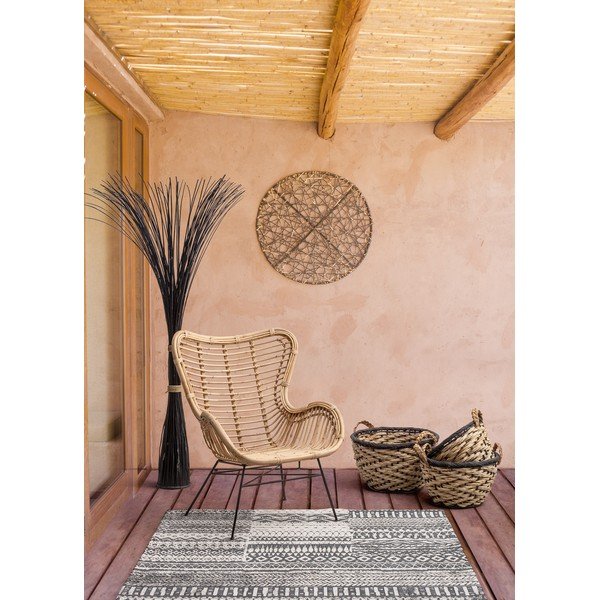 Poltrona da esterno di colore naturale in rattan Casilda – Bizzotto-image-4