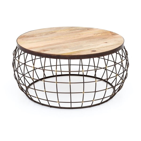 Tavolino con struttura in ferro , ⌀ 74 cm Nest - WOOX LIVING