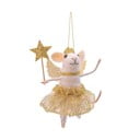 Decorazione per albero di natale in tessuto fatta a mano 12 cm Fairy Mouse – Sass & Belle