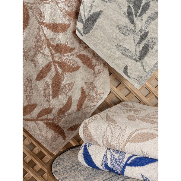 Set di asciugamani tipo terry 4 pz 50x90 cm Karian – Foutastic-image-2