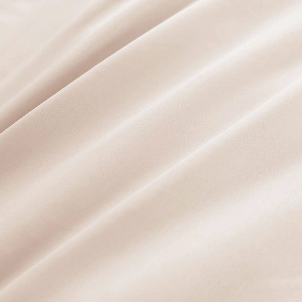 Lenzuolo con angoli beige in raso di cotone 180x260 cm Cotton Sateen – Bianca-image-2