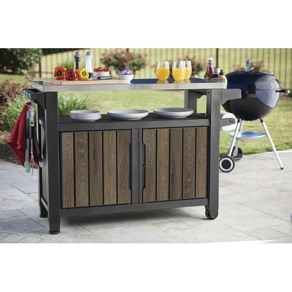 Sedia da bar da esterno 134x52 cm Deco – Keter-image-3