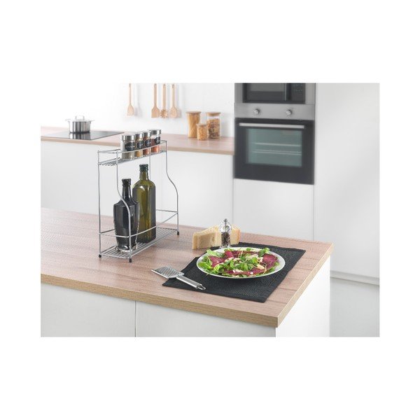 Scaffale per spezie a 2 livelli Balsamico - Metaltex-image-1