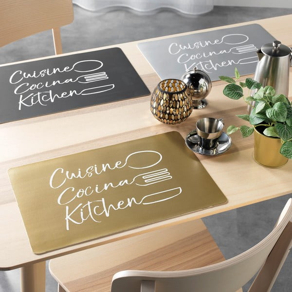 Tovaglietta in plastica 28,5x43,5 cm Cuisina - douceur d'intérieur-image-2