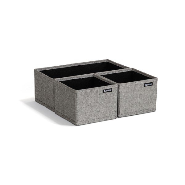 Set di organizer per cassetti in tessuto 3 pz Soft Storage – Bigso-image-4