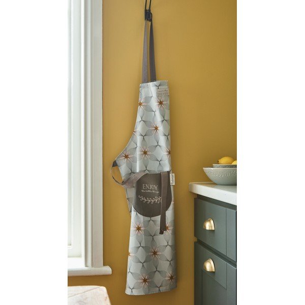 Grembiule in cotone blu Purity - Cooksmart ®-image-1