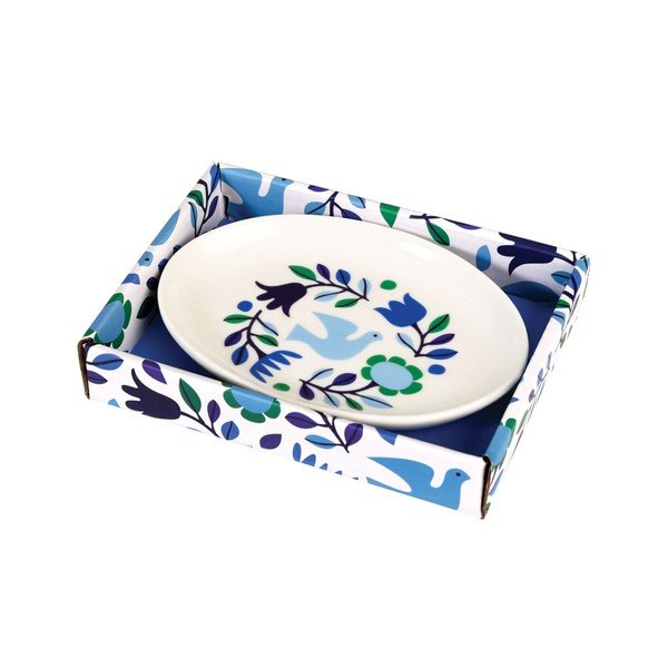Odkládací talířek na šperky Rex London Folk Dove Blueberry, délka 22 cm