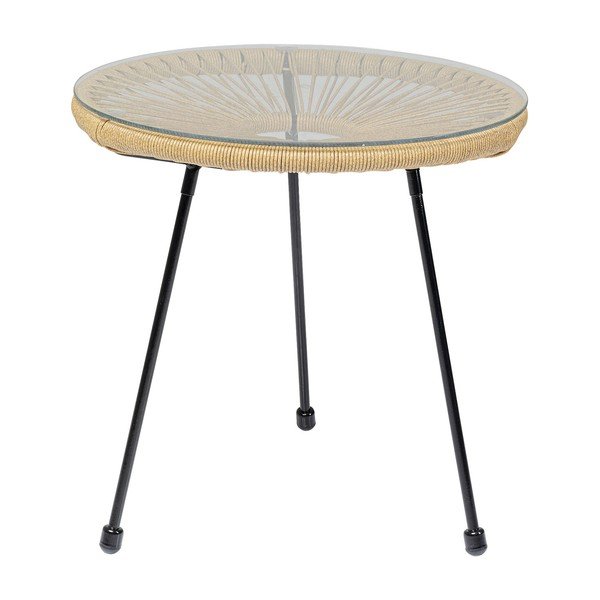 Tavolo pieghevole Nature, ø 50 cm Acapulco - Kare Design