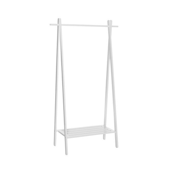 Stand appendiabiti bianco in rovere massiccio 91x159x43 cm – Ellos Home