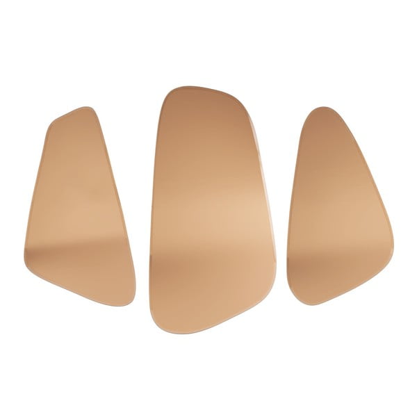 Set di 3 specchi in bronzo Out of Balance - PT LIVING