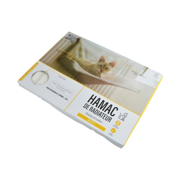 Letto per gatti crema 30x45 cm - Love Story-image-2