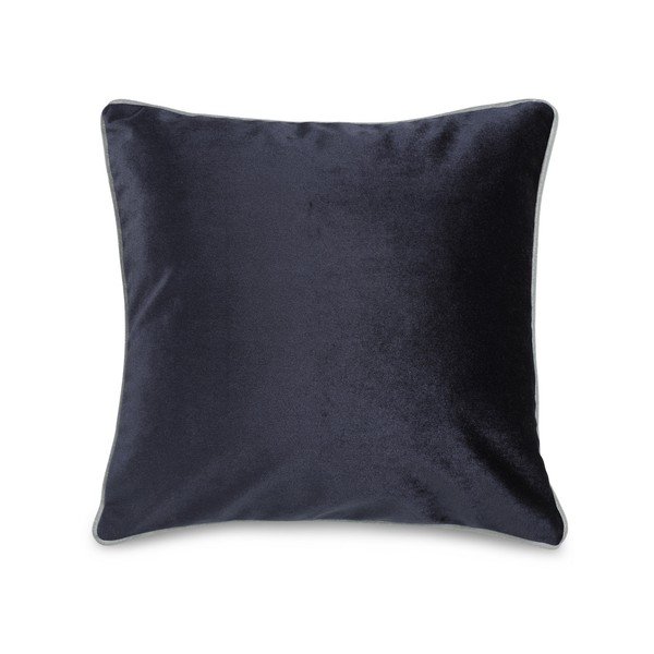 Set di 3 federe in velluto blu, 43 x 43 cm Skywell - Joynodes-image-1