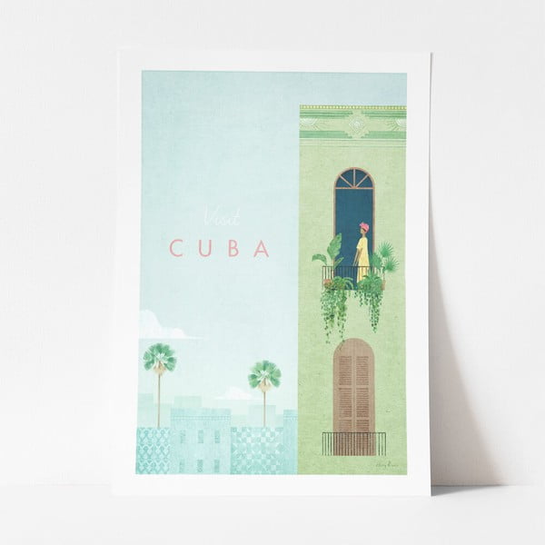 Poster , 50 x 70 cm Cuba - Travelposter