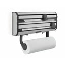 Porta pellicola e alluminio da parete da parete argentato in metallo Parat Royal – LEIFHEIT