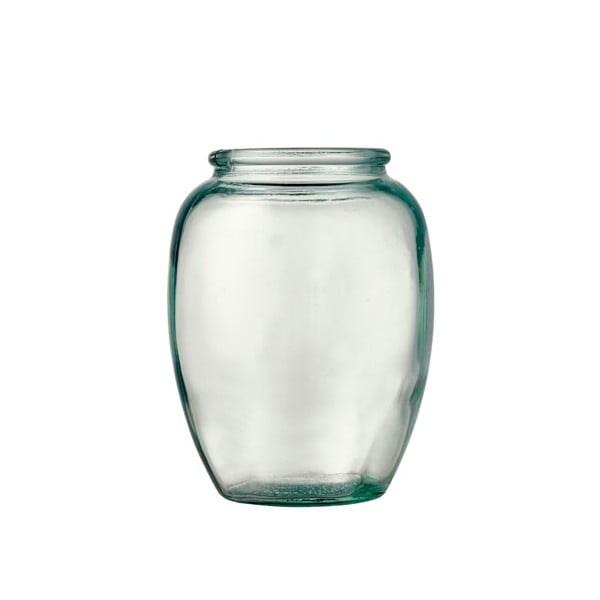 Vaso in vetro verde chiaro Kusintha - Bitz