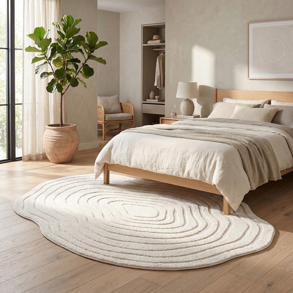 Tappeto crema 160x230 cm Pebble - ESTE-image-2