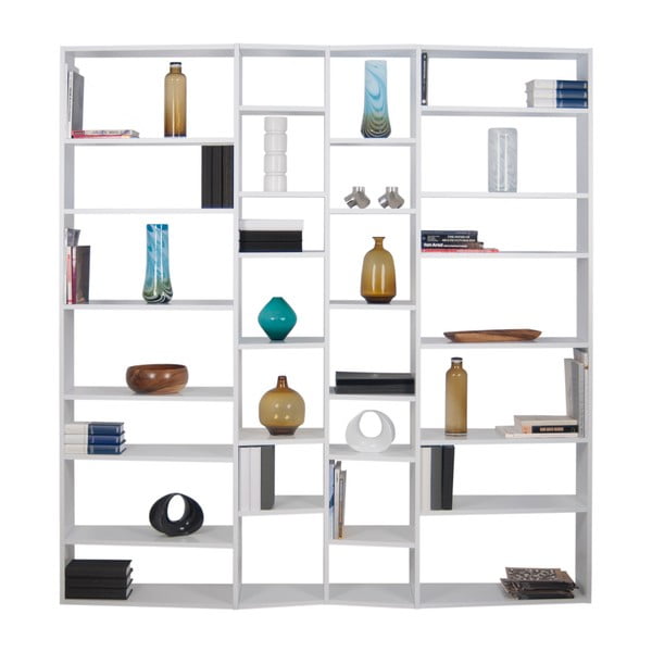 Libreria bianca 214x224 cm Valsa – TemaHome-image-2