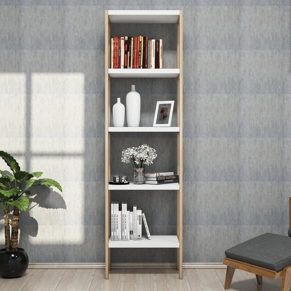 Libreria in legno di pino Muzzo Bosna - Puqa Design-image-1