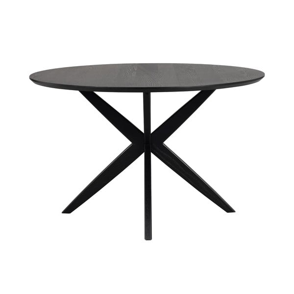 Tavolo da pranzo rotondo con piano in rovere 120x120 cm Calverton - Rowico-image-4