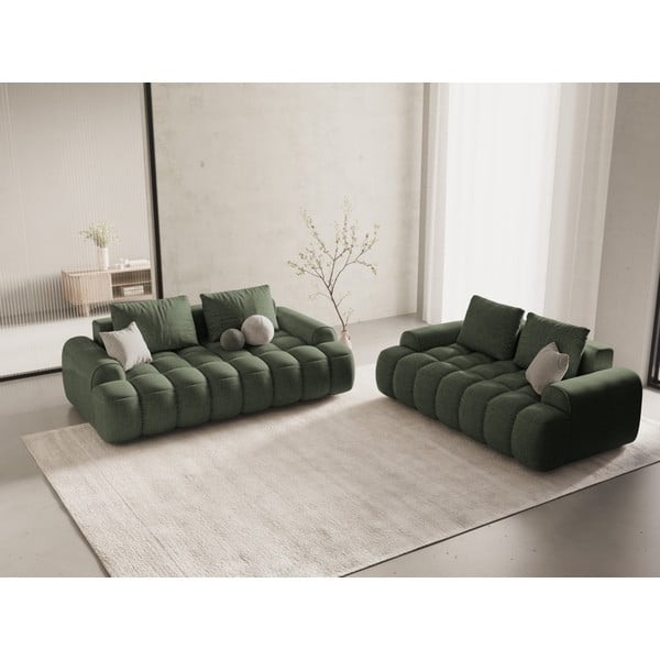 Divano verde 175 cm Linz – Cosmopolitan Design-image-1