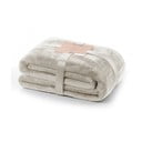 Coperta beige in micropile 160x210 cm Mic – Restilo