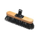 Testa di scopa con fibre rigide in plastica riciclata Verniciata, 27,5 cm - Addis