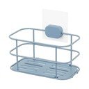 Scaffale da bagno autoportante in metallo azzurro Grena - Compactor