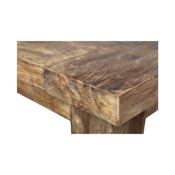 Tavolo da pranzo in teak non trattato Napoli, 200 x 100 cm - HSM collection-image-2