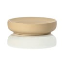 Portasapone in porcellana beige Ume - Zone