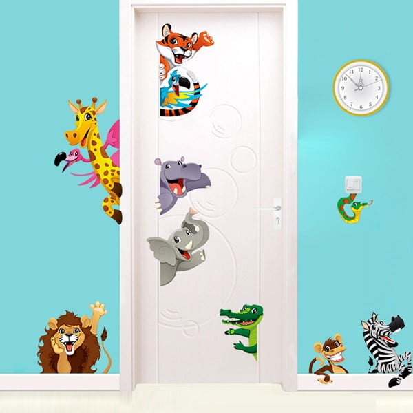 Set di adesivi murali Jungle - Ambiance-image-1