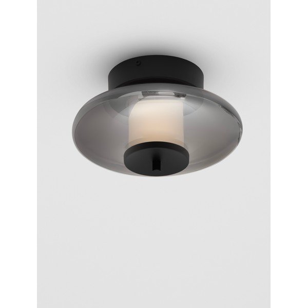 Plafoniera LED nera opaca in vetro con intensità regolabile Ballet – Nova Luce-image-4