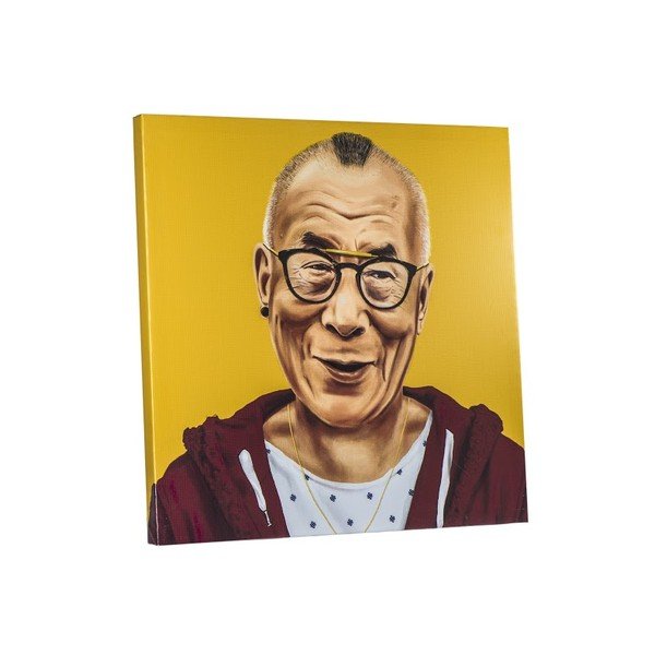 Obraz Dalai Lama, 80x80 cm